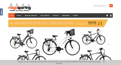 Desktop Screenshot of megasporting.pl